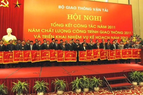 Bộ GTVT tổ chức Hội nghị tổng kết công tác năm 2011 và triển khai nhiệm vụ kế hoạch năm 2012